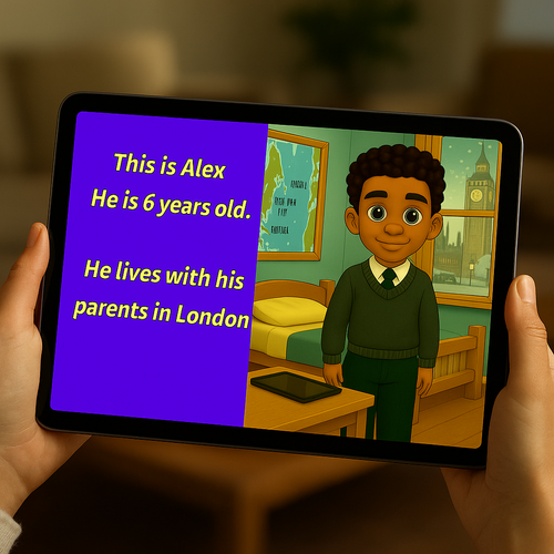<strong>One Monthly Culture eBook</strong><br><br>A beautifully designed storybook that takes your child on a fun journey through this month’s featured country.<br> Each eBook helps children build vocabulary, spot cultural objects, and learn through repetition, colourful visuals, and playful discovery.